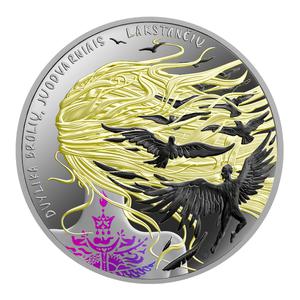 Lithuania / Five Euro Silver 2024 Twelve Brothers - reverse photo