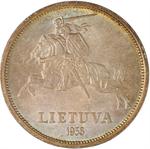 Five Litu 1936: Photo Coin, Lithuania, First Republic, Five Litu 1936 / thumbnail
