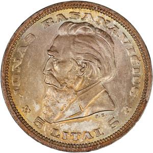 Lithuania, First Republic / Five Litu 1936 - obverse photo