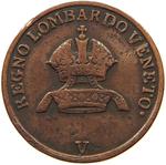 One Centesimo 1843: Photo Coin, Lombardy-Venetia, One Centesimo 1843 / thumbnail