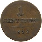 One Centesimo 1822: Photo Coin, Lombardy-Venetia, One Centesimo 1822 / thumbnail