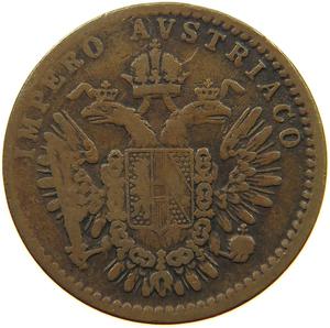 Lombardy-Venetia / Three Centesimi 1852 - obverse photo
