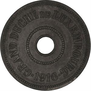 Luxembourg / Twenty-five Centimes 1916 - obverse photo