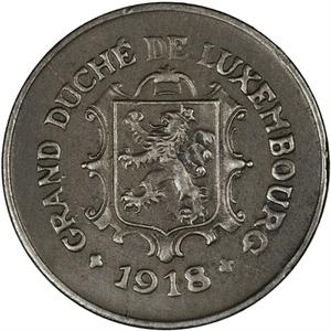 Luxembourg / Five Centimes 1918 - obverse photo