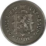 Five Centimes 1918: Photo Coin, Luxembourg, Five Centimes 1918 / thumbnail