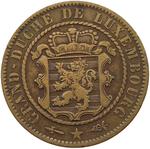 Ten Centimes 1854: Photo Coin, Luxembourg, Ten Centimes 1854 / thumbnail
