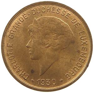 Luxembourg / Five Centimes 1930 - obverse photo