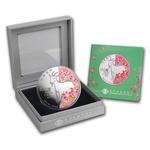 Silver Five Ounces 2015 Lunar Goat: Photo Coin, Macau, Special Administrative Region, Silver Five Ounces 2015 Lunar Goat / thumbnail