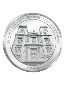 Macau, Special Administrative Region / Silver Five Ounces 2022 Lunar Tiger - obverse photo