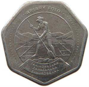 Madagascar / Ten Ariary 1999 - obverse photo