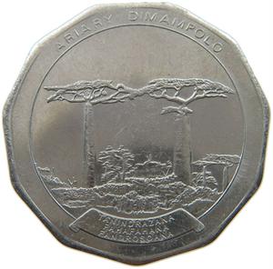 Madagascar / Fifty Ariary 2005 - obverse photo