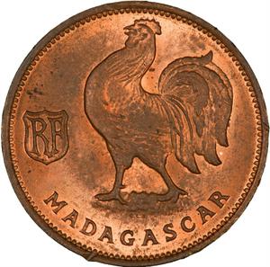 Madagascar / Fifty Centimes 1943 - obverse photo