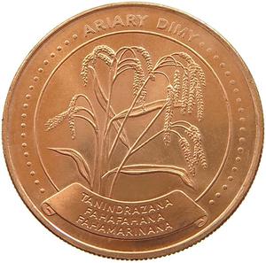 Madagascar / Five Ariary 1996 - obverse photo