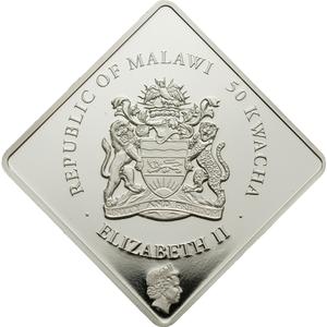 Malawi / Silver Two Ounces 2009 White Lion - obverse photo