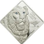Silver Two Ounces 2009 White Lion: Photo Coin, Malawi, Silver Two Ounces 2009 White Lion / thumbnail