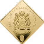 Gold Three Ounces 2009 White Lion: Photo Coin, Malawi, Gold Three Ounces 2009 White Lion / thumbnail