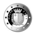 Silver Ounce 2024 Malta 50th Anniversary: Photo The Republic of Malta 50th Anniversary Silver proof / thumbnail