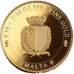 Malta / Gold Tenth-Ounce 2022 Melita - obverse photo