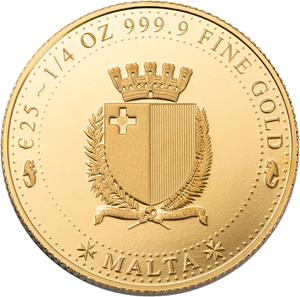 Malta / Gold Quarter Ounce 2024 Melita - obverse photo