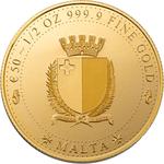 Gold Half Ounce 2024 Melita: Photo Melita 2024 Gold bullion Coin - 0.5 oz. / thumbnail