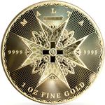 Gold Ounce 2025 Maltese Cross: Photo Maltese Cross 2025 | 1oz Gold 9999 | Bullion / thumbnail