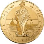 Gold Quarter Ounce 2024 Melita: Photo Melita 2024 Gold bullion Coin - 0.25 oz. / thumbnail