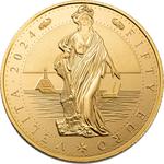 Gold Half Ounce 2024 Melita: Photo Melita 2024 Gold bullion Coin - 0.5 oz. / thumbnail