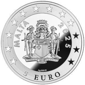 Malta / Silver Ounce 2025 Prague City Clock - obverse photo