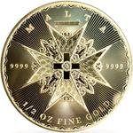Gold Half Ounce 2025 Maltese Cross: Photo Maltese Cross 2025 | 1/2oz Gold 9999 | Bullion / thumbnail