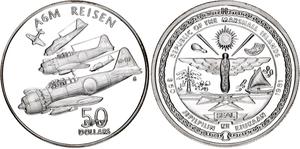 Marshall Islands / Silver Ounce 1991 A6M Reisen - obverse photo