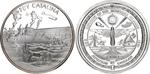 Silver Ounce 1991 A6M PBY Catalina: Photo Coin, Marshall Islands, Silver Ounce 1991 A6M PBY Catalina / thumbnail