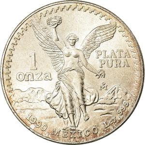 Mexico / Silver Ounce 1990 Libertad - reverse photo
