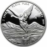 Mexico / Silver Two Ounces 2025 Libertad / Proof - reverse photo