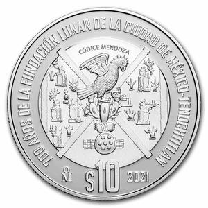 Mexico / Silver Ounce 2021 Lunar Foundation of Mexico - reverse photo
