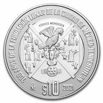 Silver Ounce 2021 Lunar Foundation of Mexico: Photo Coin, Mexico, Silver Ounce 2021 Lunar Foundation of Mexico / thumbnail