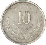 Ten Centavos 1887: Photo Coin, Mexico, Ten Centavos 1887 / thumbnail