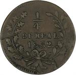 Quarter Real 1862 Sinaloa: Photo Coin, Mexico, Quarter Real 1862 Sinaloa / thumbnail