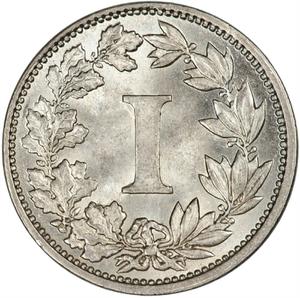 Mexico / One Centavo 1883 - reverse photo