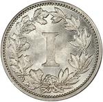 One Centavo 1883: Photo Coin, Mexico, One Centavo 1883 / thumbnail