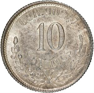 Mexico / Ten Centavos 1898 - reverse photo