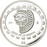 Mexico / Silver Ounce 1997 Disco de la Muerte - reverse photo