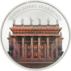 Mexico / Medal 2018 Teatro Juárez - reverse photo