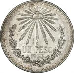 One Peso 1933: Photo Coin, Mexico, One Peso 1933 / thumbnail