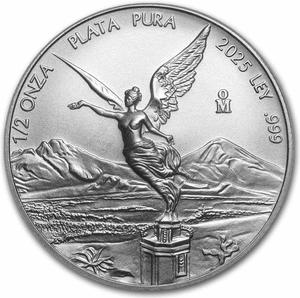 Mexico / Silver Half Ounce 2025 Libertad - reverse photo