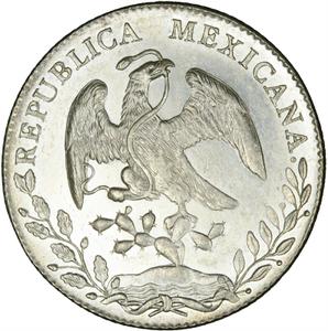 Mexico / Eight Reales 1896 - obverse photo