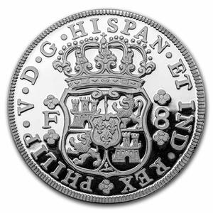 Mexico / Silver Five Ounces 1987 Pillar Dollar - obverse photo