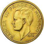 One Hundred Francs 1956: Photo Coin, Monaco, One Hundred Francs 1956 / thumbnail