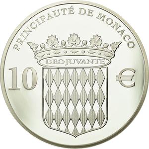 Monaco / Ten Euro 2012 Prince Honore II - reverse photo