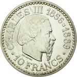 Ten Francs 1966: Photo Coin, Monaco, Ten Francs 1966 / thumbnail