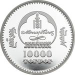 Ten Thousand Togrog 2015 Khubilai Khaan: Photo Coin, Mongolia, Ten Thousand Togrog 2015 Khubilai Khaan / thumbnail
